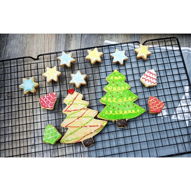 8725S 創意手繪聖誕樹套組餅乾模