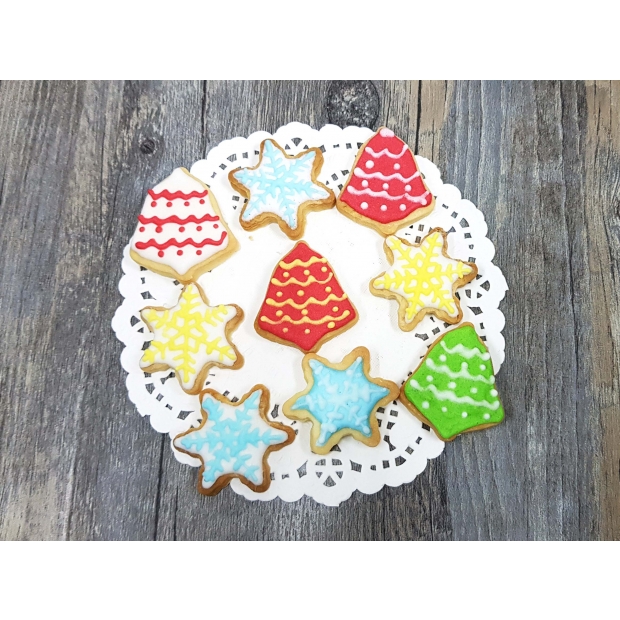 8725S 創意手繪聖誕樹套組餅乾模