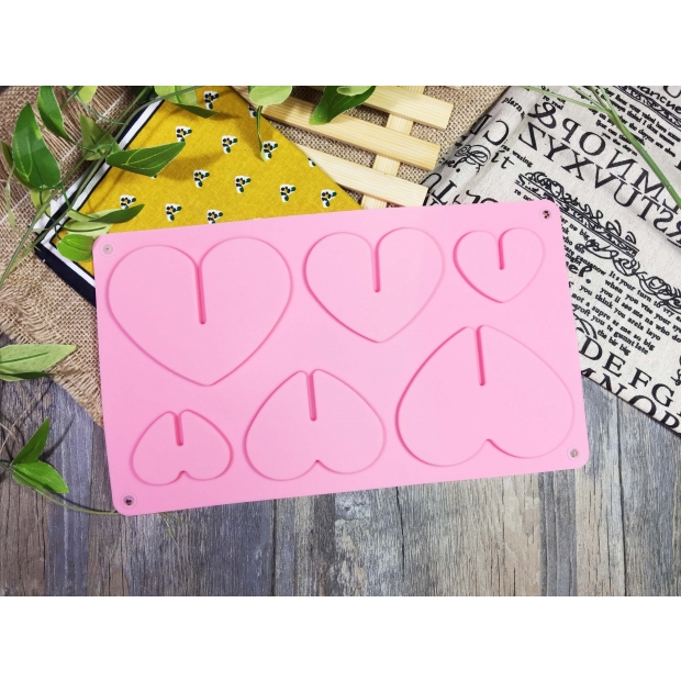 2030 3D愛心巧克力模