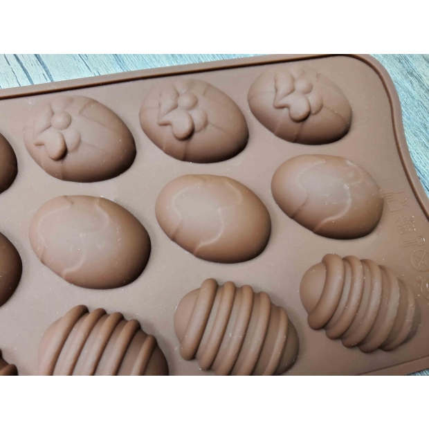 2067 繽紛彩蛋巧克力模