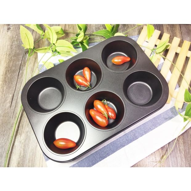 6868NS 六連杯圓形蛋糕模
