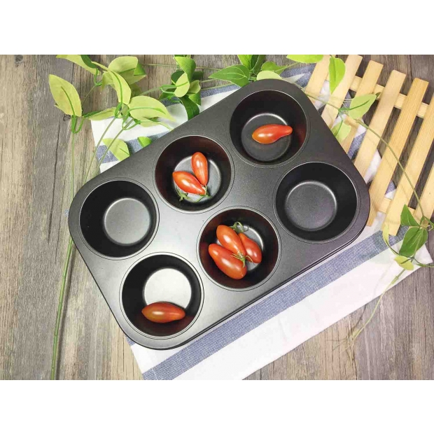 6868NS 六連杯圓形蛋糕模