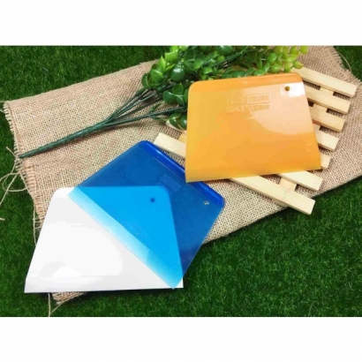 20268B 彩色抗菌刮板(藍色)