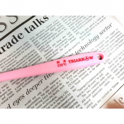 HS-S22P 耐熱矽膠小刮刀(粉色)