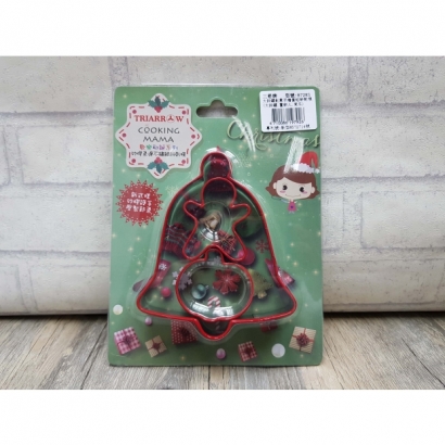 8728S 大鈴鐺創意手繪套組餅乾模