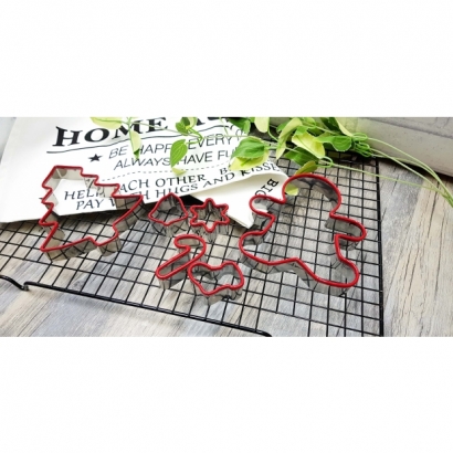 8725S 創意手繪聖誕樹套組餅乾模