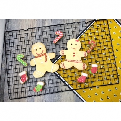 8724S 創意手繪薑餅人套組餅乾模
