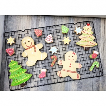 8724S 創意手繪薑餅人套組餅乾模