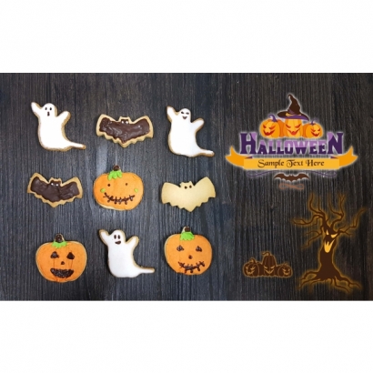 8723S 9入聖誕萬聖餅乾組 8723S 9入聖誕萬聖餅乾組