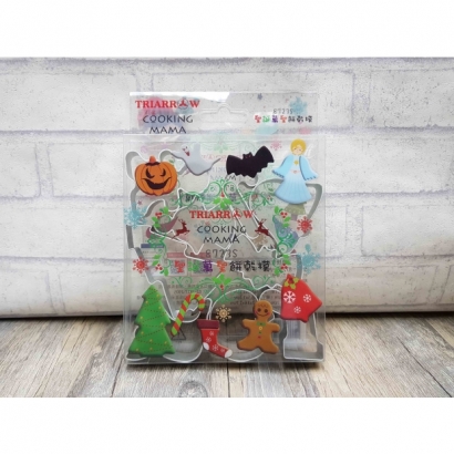 8723S 9入聖誕萬聖餅乾組 8723S 9入聖誕萬聖餅乾組