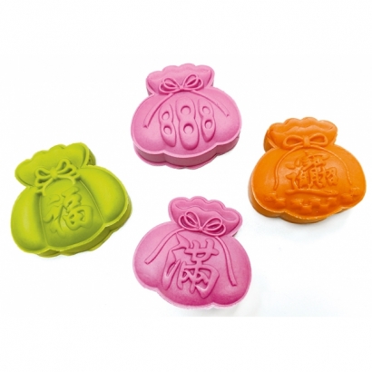 TR-078 金福袋糕餅壓模