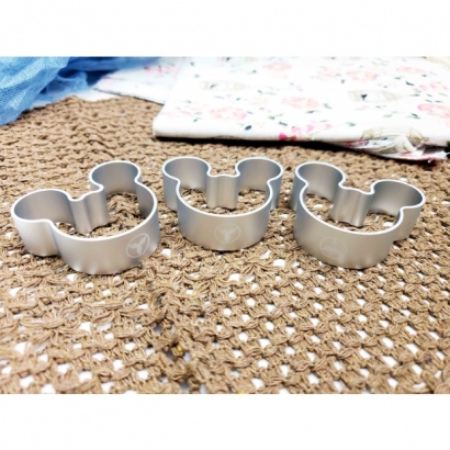 8726S 鳳梨酥模10入-熊頭