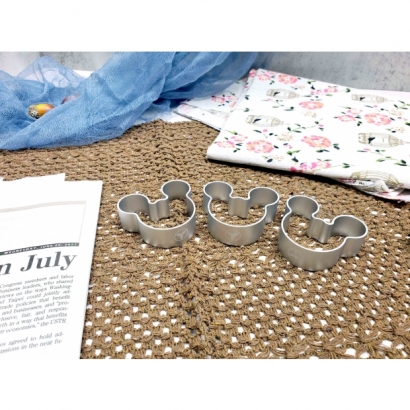 8726S 鳳梨酥模10入-熊頭