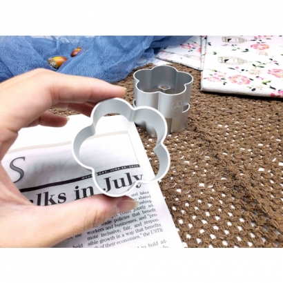 8721S 鳳梨酥模10入-花型 8721S 鳳梨酥模10入-花型