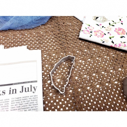 8718S 鳳梨酥模10入-台灣