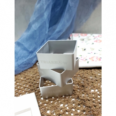 8716S 正方形鳳梨酥模10入