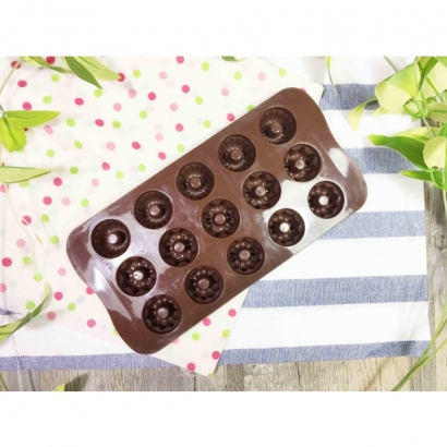 2033 15連戚風造型巧克力模