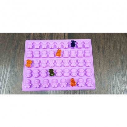 2053 44連Q版綜合動物軟糖模 2053 44連Q版綜合動物軟糖模