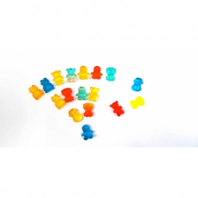 2053 44連Q版綜合動物軟糖模 2053 44連Q版綜合動物軟糖模