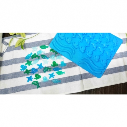 2054 32連海洋蚯蚓軟糖模 2054 32連海洋蚯蚓軟糖模