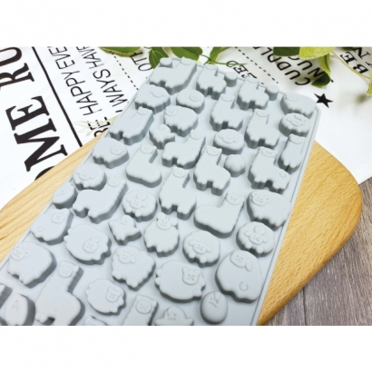 2060 可愛羊駝軟糖模 2060 可愛羊駝軟糖模