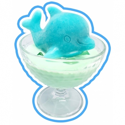 2064 3D可愛造型矽膠模-海豚