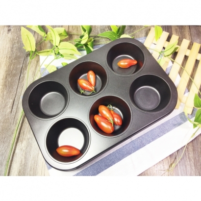 6868NS 六連杯圓形蛋糕模
