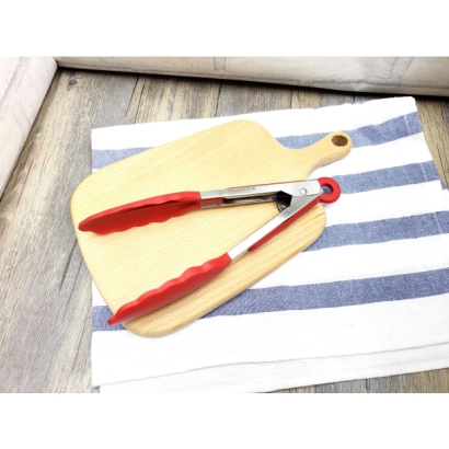 TR-6107R 梅花夾矽膠耐熱7吋(紅)